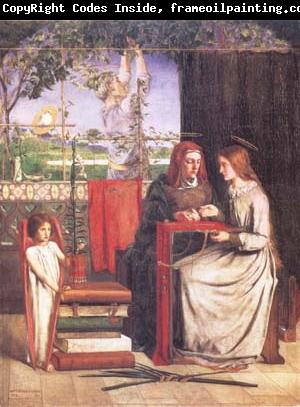 Dante Gabriel Rossetti The Girlhood of Mary Virgin (mk28)